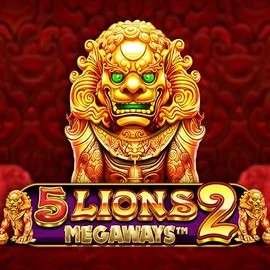 5 Lions Megaways 2 logo by Pragmatic Play at Gamble Zen Casino
