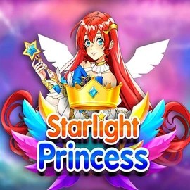 Starlight Princess slot logo by Pragmatic Play at Gamble Zen Casino